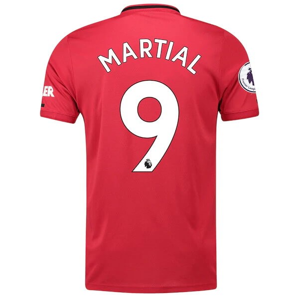 Camiseta Manchester United NO.9 Martial 1ª Kit 2019 2020 Rojo